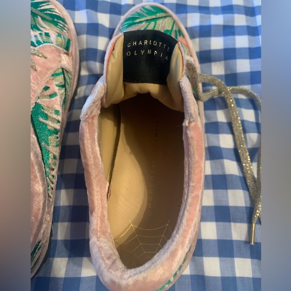 Charlotte Olympia palm leaf & Flamingo Size 36 - Picture 10 of 16